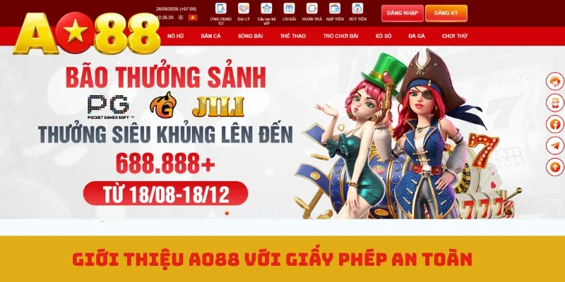 Giới thiệu AO88 với giấy phép an toàn
